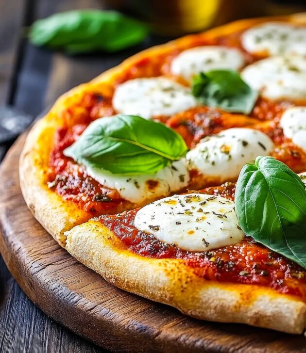 Classic margherita pizza - Image 2