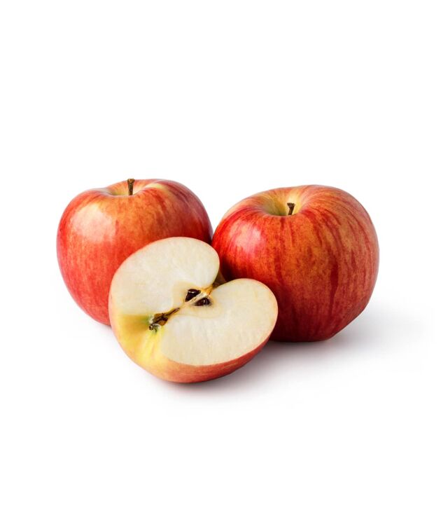 Crisp gala apples