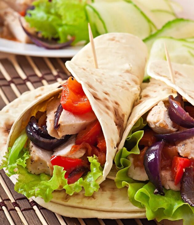 Grilled chicken wrap - Image 2